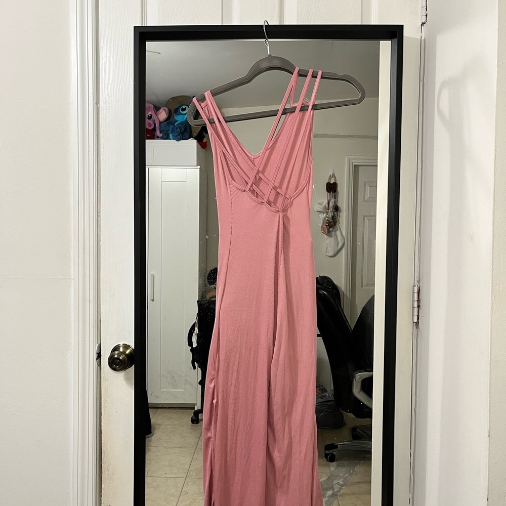 Light pink jumpsuit